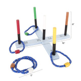 Rope Ring Toss Game - Multicolor 16.25 X 8.5