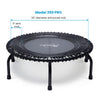 JumpSport 350 PRO 39-inch Indoor Heavy Duty Fitness Trampoline with 36