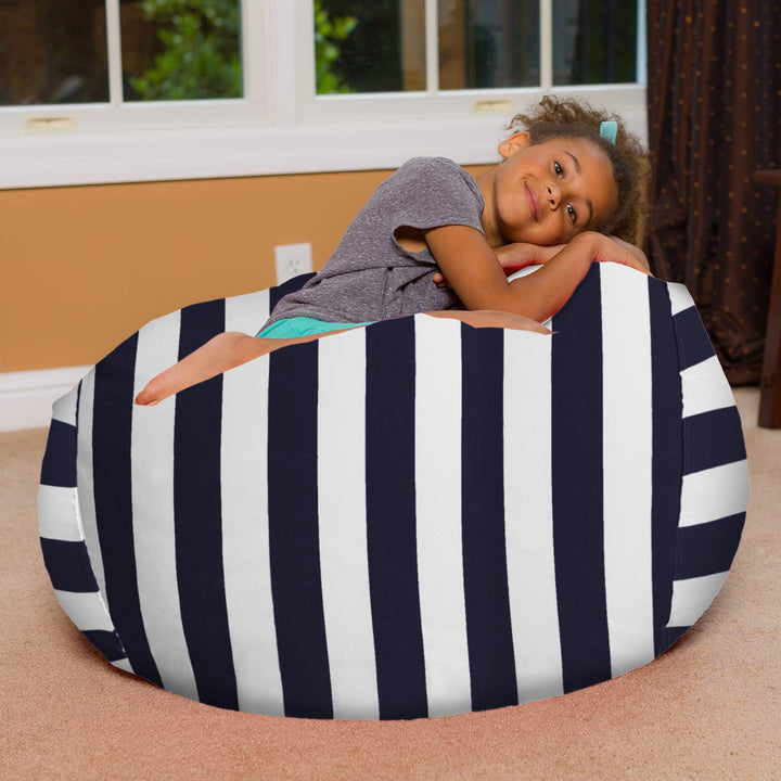 Big Comfy Bean Bag Chair: Posh Beanbag Chairs with Removable