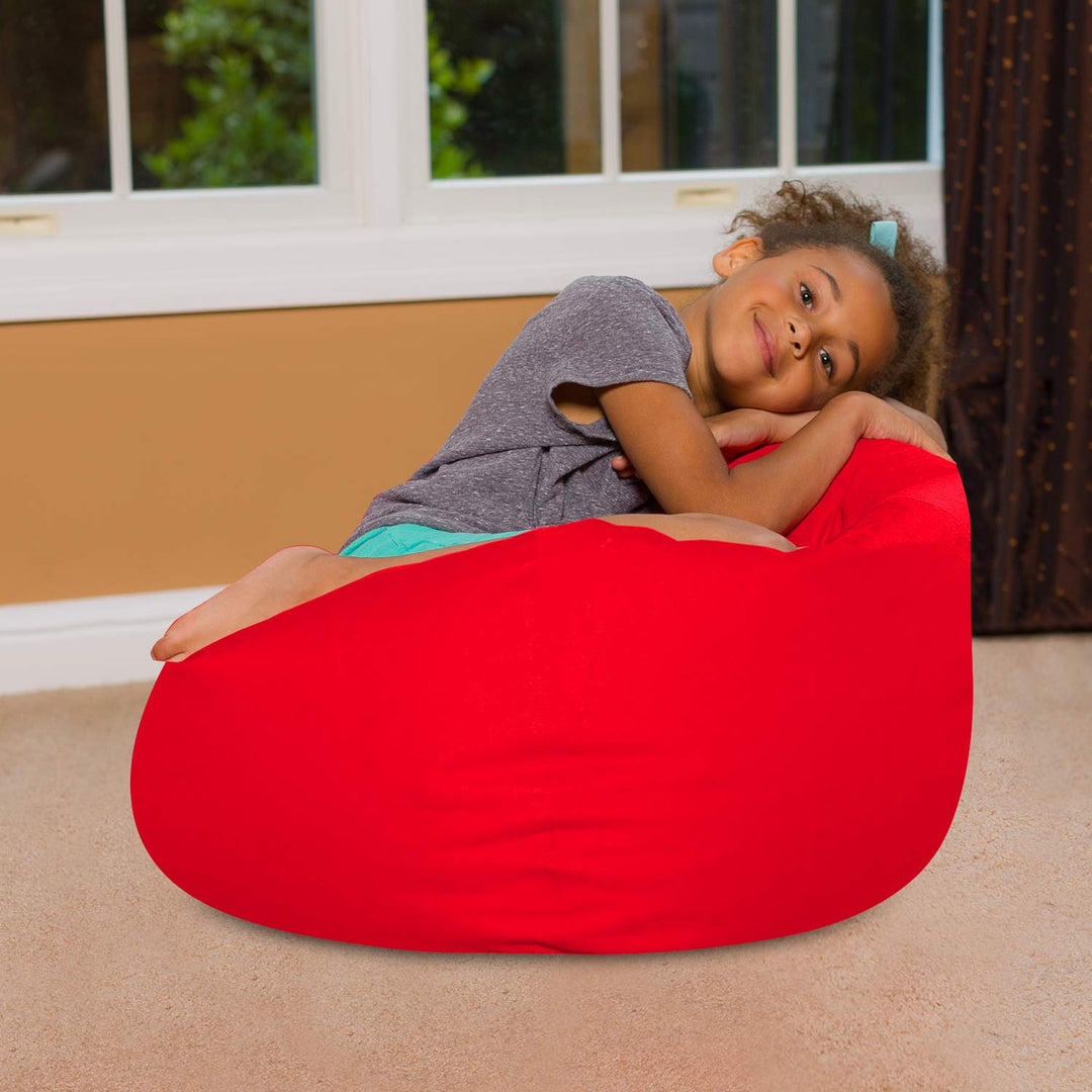 Big Comfy Bean Bag Chair: Posh Beanbag Chairs with Removable