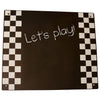 Metal Chalkboard Black