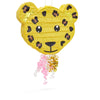 Small Leopard Pinata For Safari Birthday Party Decorations (16.5 X 13 3 In) Yellow Wood