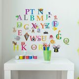 Kids Learning Alphabets Wall Sticker Nursery Art Decal