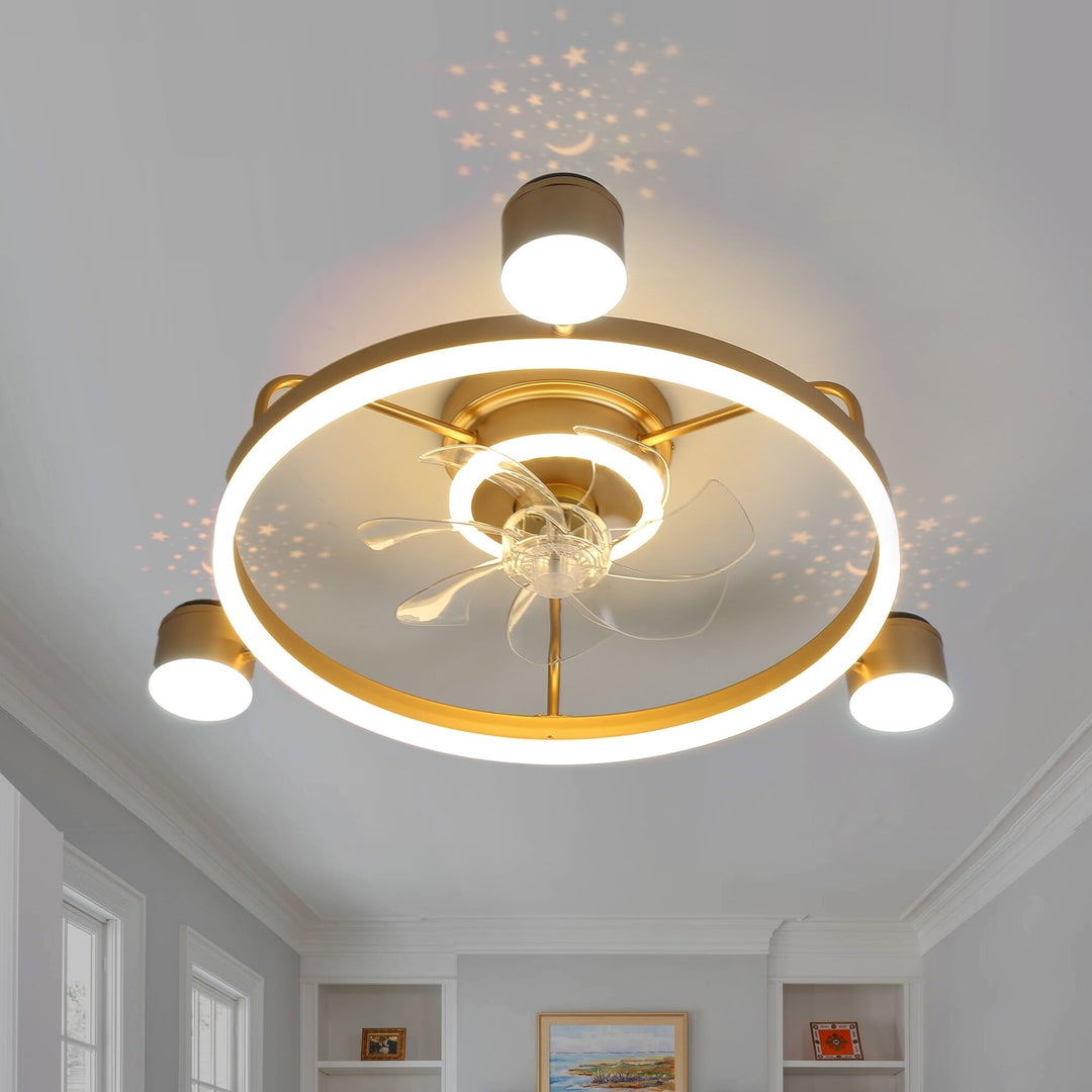 Bella Depot 3-Light Flush Mount Ceiling F with Dimmable LED Light