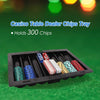 Casino Poker Table Dealer Chip Tray. Custom Rack/Holder for Chips2