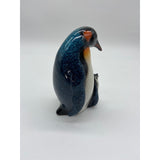 Penguin with Baby Multi Color Resin