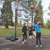 Portable Basketball Hoop Backboard System Stand Height Adjustable