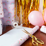 3 Roll Pink Wrapping Paper All Occasion Gift Wrap For Kids Birthday