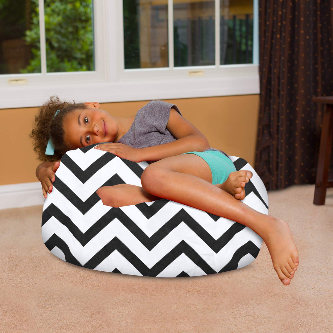 Big Comfy Bean Bag Chair: Posh Beanbag Chairs with Removable