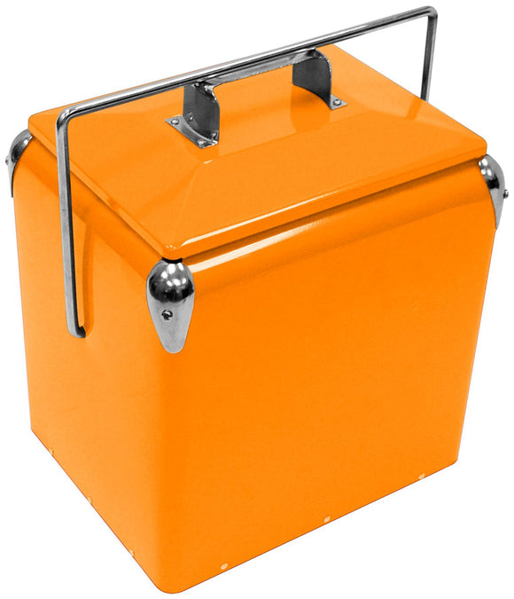 Creative Outdoor Distributors 901103-Orange Retro Cooler, Orange