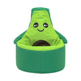 Little Avocado Kids Bean Bag Chair Green Animal Farmhouse Polyester Removable Cover