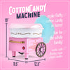 Nostalgia Cotton Candy Machine - Retro Cotton Candy Machine for Kids