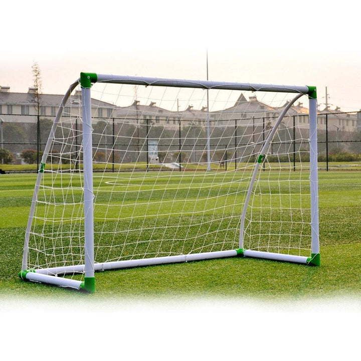 Soccer Goal Training Set with Net Buckles Ground Nail Football