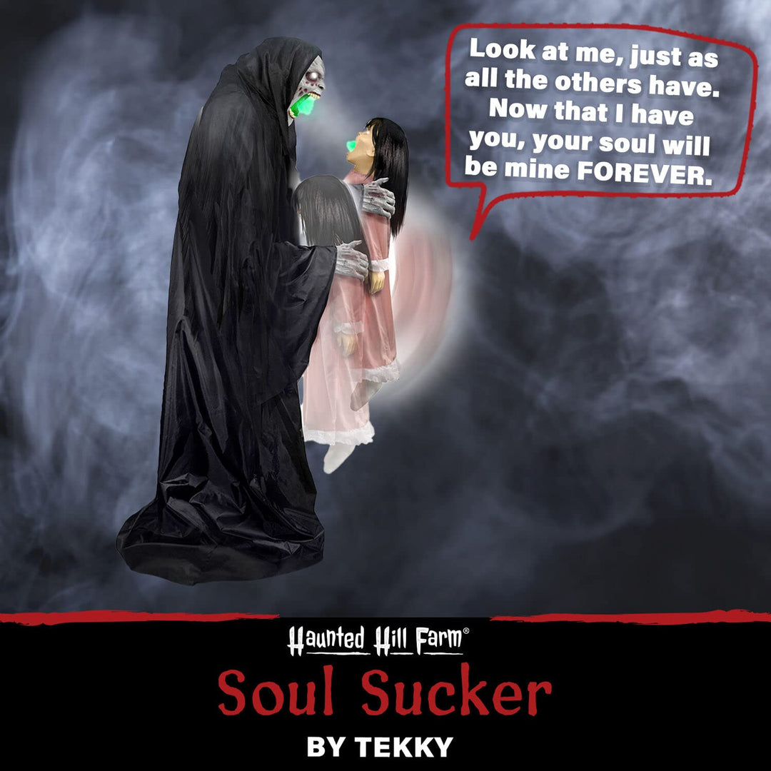 Haunted Hill Farm Soul Sucker Demon Reaper with Child by Tekky