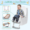 Potty Training Toilet Seat for Kids with Step Stool Ladder White