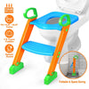 Potty Training Toilet Seat with Steps Stool Ladder Multicolor