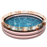 Glitter Pool Deluxe with Rose Gold 60 X 15 Multi