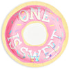 Donut Paper Plates For 1st irthday Party (7 In 48 Pack) Multi Color