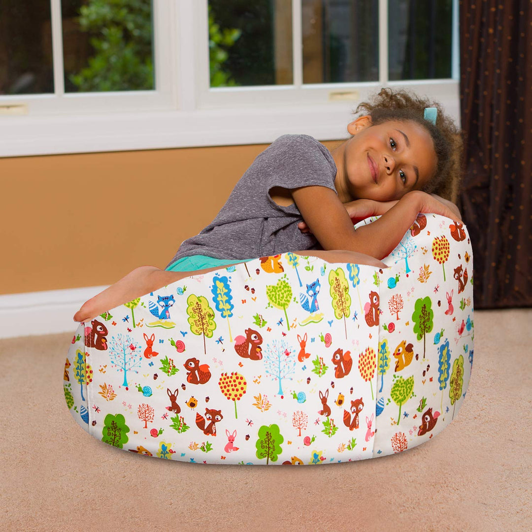 Big Comfy Bean Bag Chair: Posh Beanbag Chairs with Removable