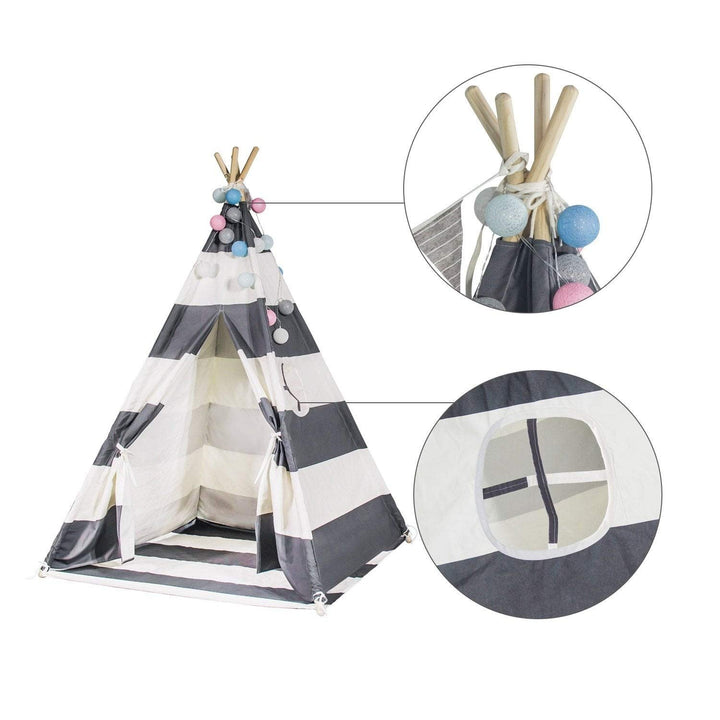 Teepee Tent for Kids with Carry Toys Girls/Boys Girls