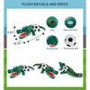 Soft Green Alligator Stuffed Animal with Soccer all Plush 24 Inches