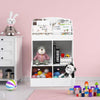 White and Toy Storage Wood Organizer for Toddler odern Contemporary