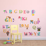 Kids Learning Alphabets Wall Sticker Nursery Art Decal