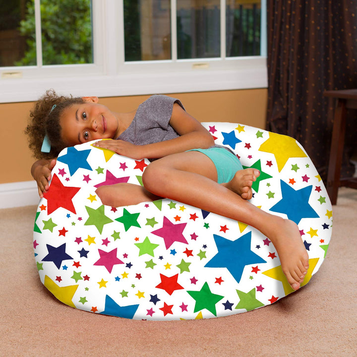 Big Comfy Bean Bag Chair: Posh Beanbag Chairs with Removable