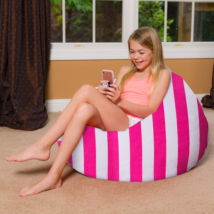 Big Comfy Bean Bag Chair: Posh Beanbag Chairs with Removable