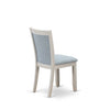 East West Furniture MZC0T15 Monza Parsons Dining Chairs - Baby