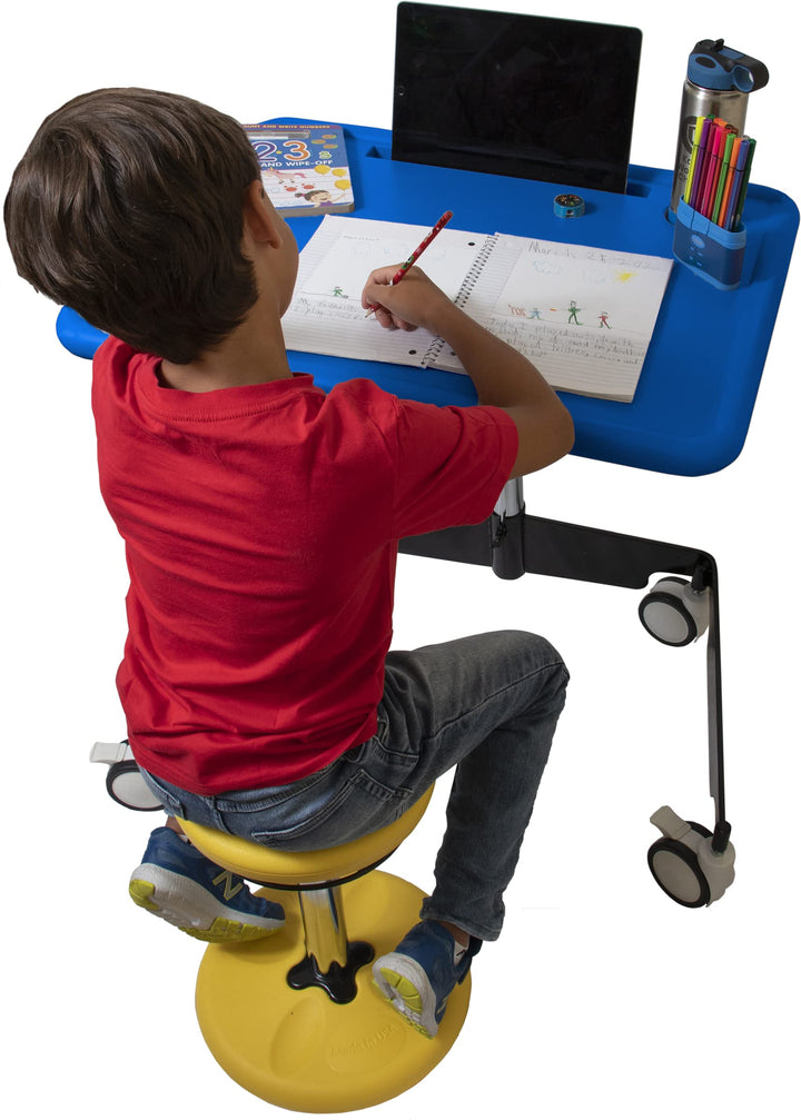 Kore Design Kids Sit-Stand Mobile Student Desk Adjustable 31"-38"