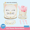 Cat Themed Birthday Party Supplies Pieces Multi Color