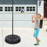 Hey! Play! Portable Tetherball Complete Outdoor Game Set with Base, Ball, Pump, Cord & Stakes - Family Game for Kids and Adults Medium