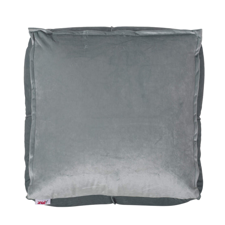 Christopher Knight Home Cytheria Cobalt Velvet Square Bean Bag