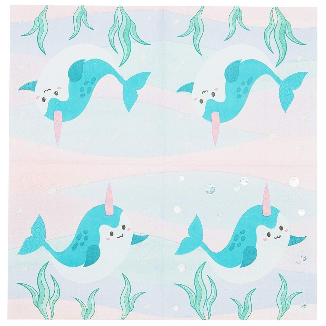 50x Cocktail Napkins For Kids Birthday Party Dinner Decorative 5