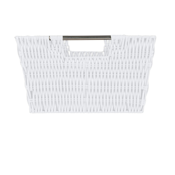 Simplify Woven Rattan Tote Baskets Multi-Size