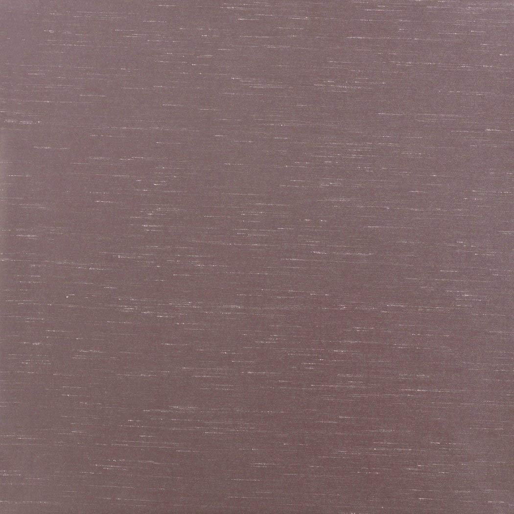 Exclusive Fabrics Smokey Plum Vintage Textured Faux Dupioni Silk Curtain Panel