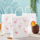 Pink Flamingo Birthday Party Gift Bags Tropical Decorations (24