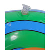 Inflatable Orange and Blue Snail Swimming Pool Tube Ring Float 24-inch