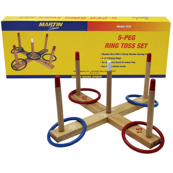 Ring Toss Game, Wood Base