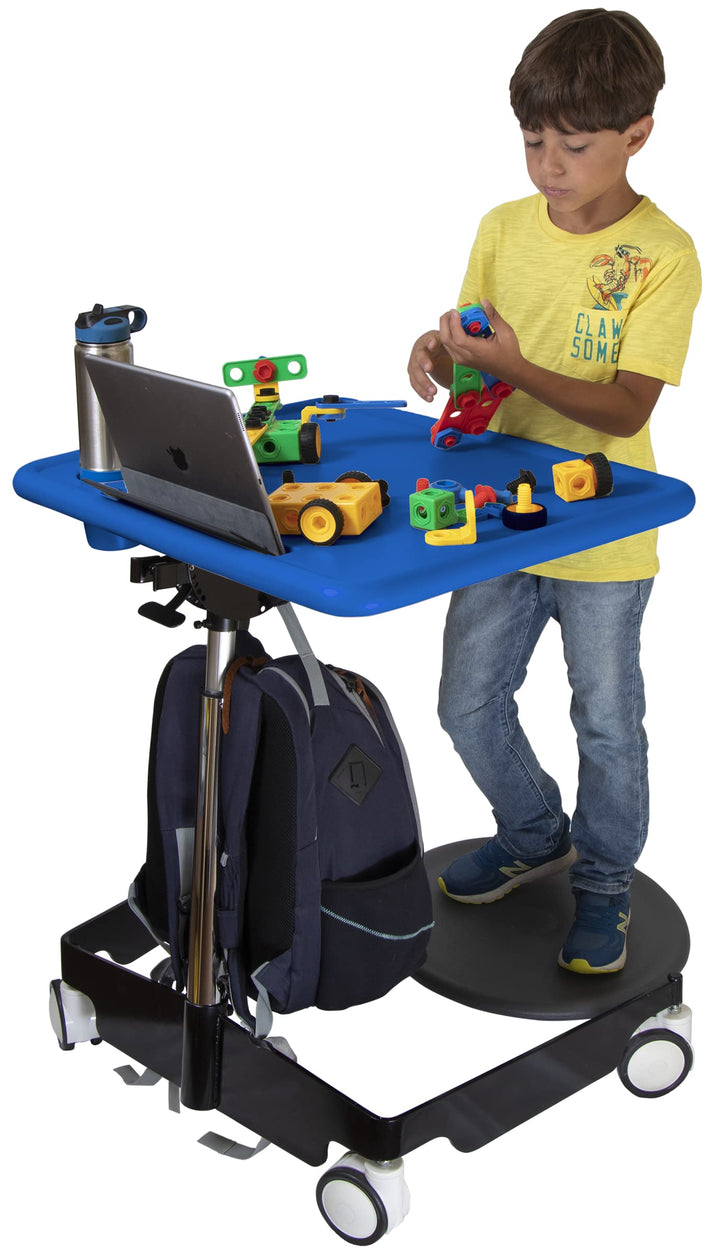 Kore Design Kids Sit-Stand Mobile Student Desk Adjustable 31"-38"