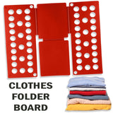 Adjustable T-Shirt Folding Board and Laundry Organizer for Kids