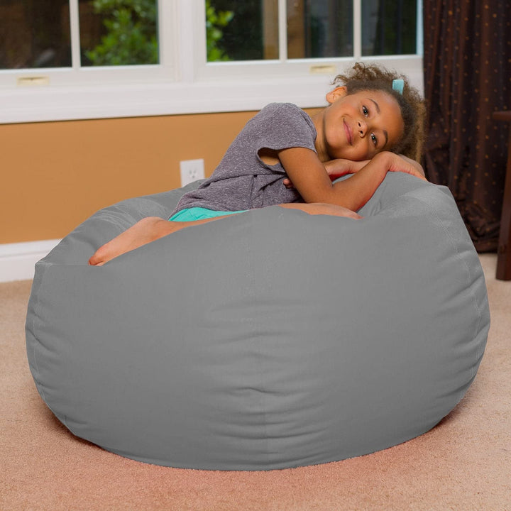 Big Comfy Bean Bag Chair: Posh Beanbag Chairs with Removable