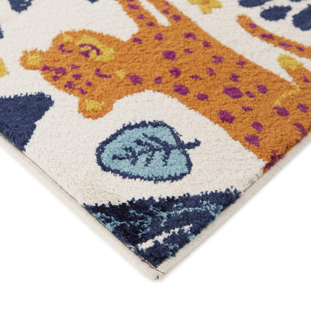 BALTA Mod-Tod Sahara Kids Leopard Animal Area Rug