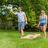 University Knights Cornhole Board Set Herringbone