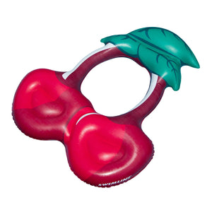 Inflatable Swimming Pool Red and Green Cherry Ring Lounger 46-inch 46" Plastic