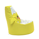 Little Duck Kids Bean Bag Chair Yellow Animal Rustic Polyester