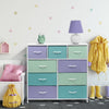 Dresser with 9 Drawers Furniture Chest for Kids Bedroom Toy Storage