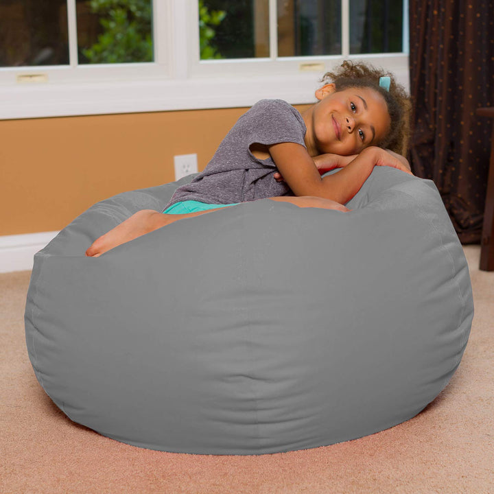 Big Comfy Bean Bag Chair: Posh Beanbag Chairs with Removable