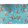 Summertime Whimsy Plush Watermelon Fleece Throw Blanket (50" X 60")